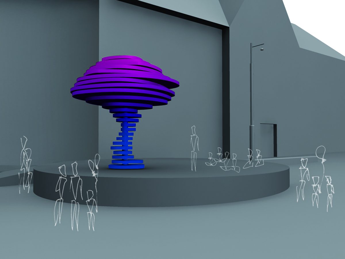 Un modello 3D del Grande Albero
